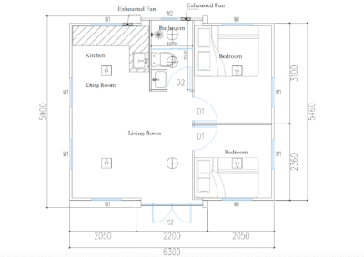 AH-Series Design 03 Floor Plan