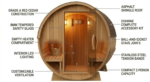 AH-Series 02 SIGNATURE 4-Person Electric Sauna - Image 2